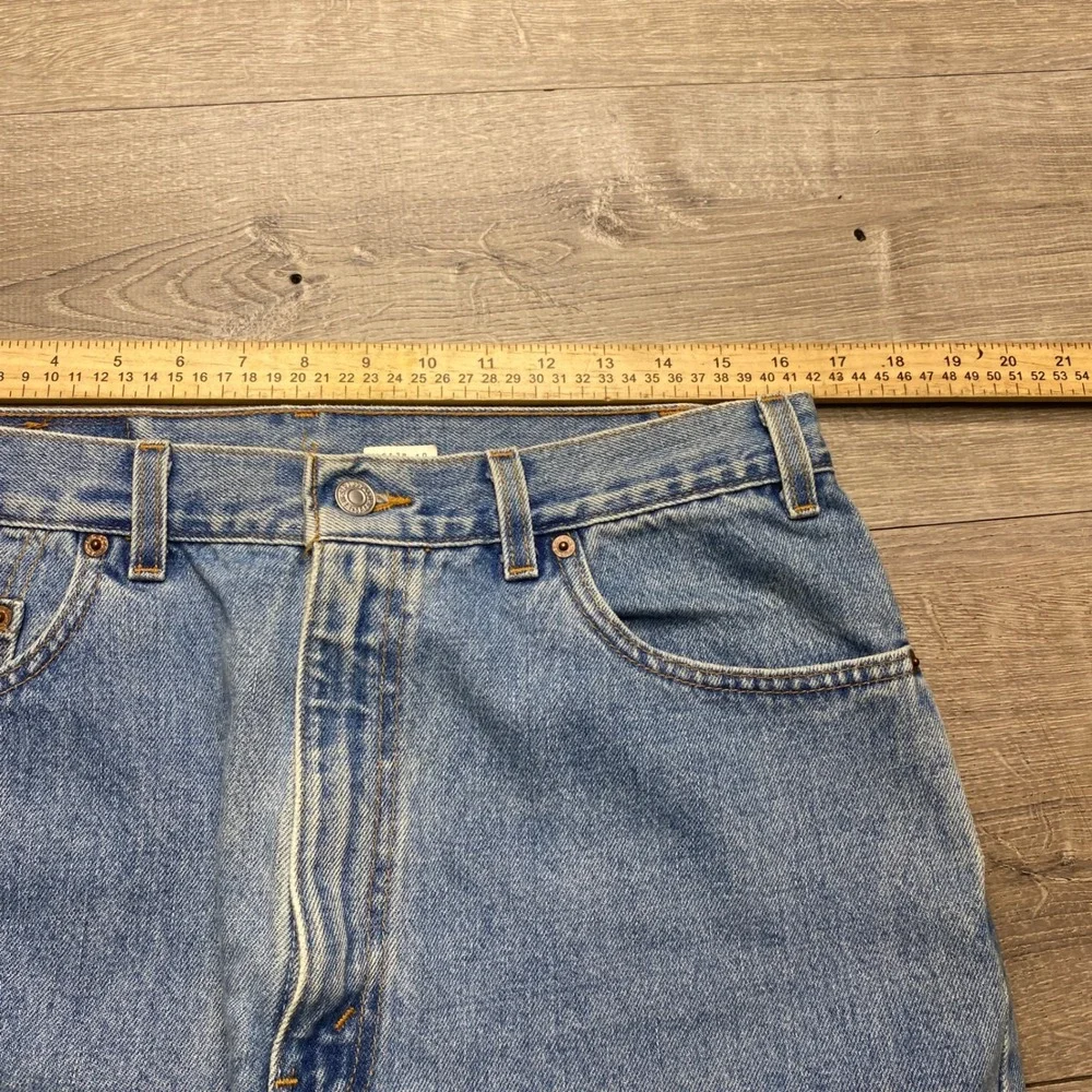 Levi's 512 Jeans Mens 36x30 Blue Vintage Made USA 2000 Straight Leg Denim‎